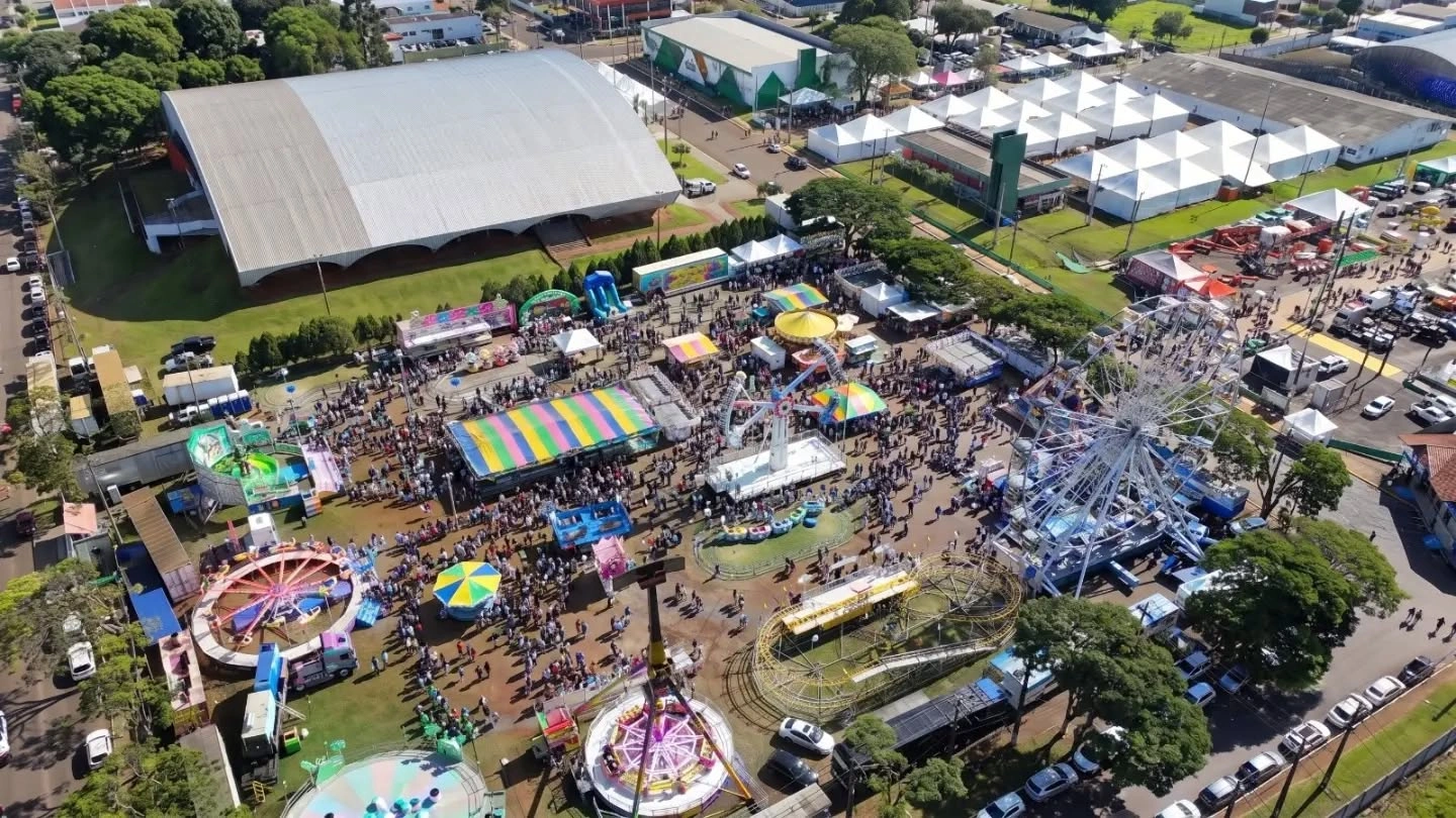 Parque de diversões da Expo Rondon 2026 atenderá alunos da APAE na sexta-feira